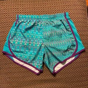 Nike Teal Speckled Athletic Shorts!